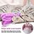 LovuPet 3 Pcs Jouets en Peluche pour Chat,Jouet Teaser en Forme de Poulpe