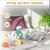 LovuPet 4PCS Jouets Interactifs pour Chat, Corde à Taquiner pour Chat