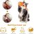 LovuPet 4PCS Jouets Interactifs pour Chat, Corde à Taquiner pour Chat