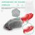 LovuPet 2Pcs Jouet Chat Interactif Souris Suspendue avec Queue à Plumes