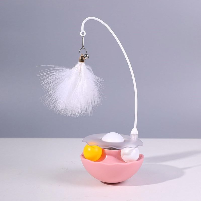 LovuPet Jouet interactif Tumblers Teaser Stick Wobble Mechanism