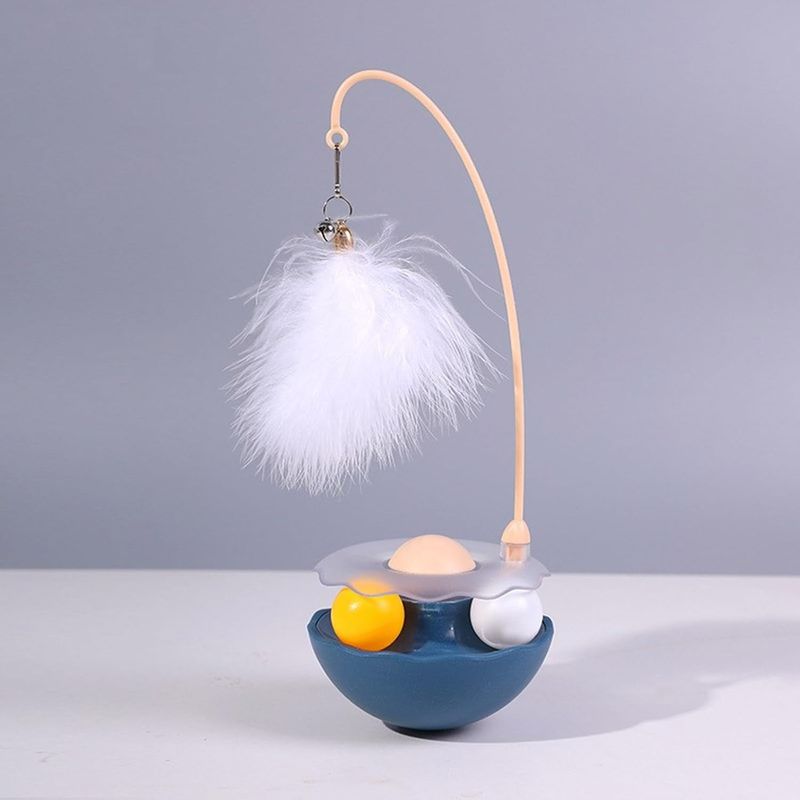 LovuPet Jouet interactif Tumblers Teaser Stick Wobble Mechanism
