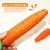 LovuPet 4pcs Carrot Cat Toys, Jouets en Corde Tressée