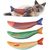 LovuPet Jouet Herbe a Chat, 3 Pièces Jouet pour Chat, Cataire Poisson Jouet
