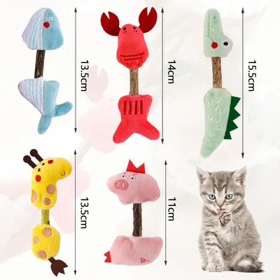 LovuPet Herbe à Chat, Bâtonnets à Mâcher Matatabi, Bâtonnets Herbe à Chat