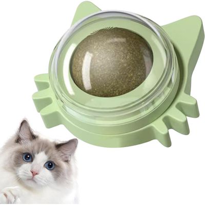 LovuPet Boule D'herbee À Chat Murale pour Chats,Boules D'herbee