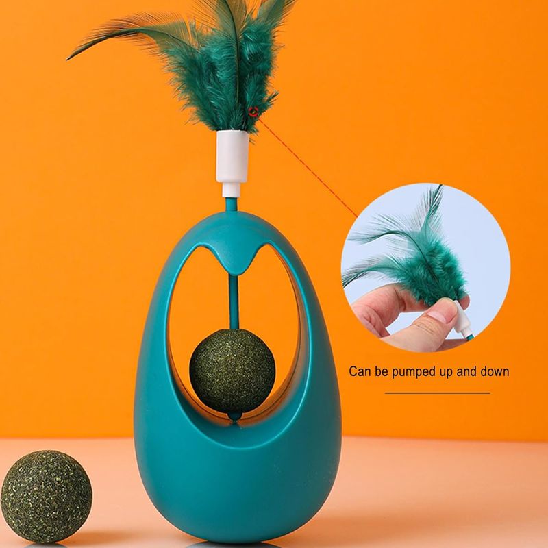 LovuPet 2 Pièces de Jouets pour Chats Balle Catnip Jouets