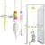 LovuPet Jouets pour Chats Suspendus, 3Pcs Colorés Jouet Chat