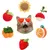 LovuPet Lot de 6 jouets interactifs pour chat en forme de fruits LovuPet Lot de 6 jouets interactifs pour chat en forme de fruits