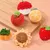 LovuPet Lot de 6 jouets interactifs pour chat en forme de fruits