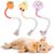 LovuPet Jouet Chat Corde de Dentition,3 Pcs Jouet Corde à mâcher Chat