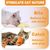 LovuPet Jouet Chat Corde de Dentition,3 Pcs Jouet Corde à mâcher Chat