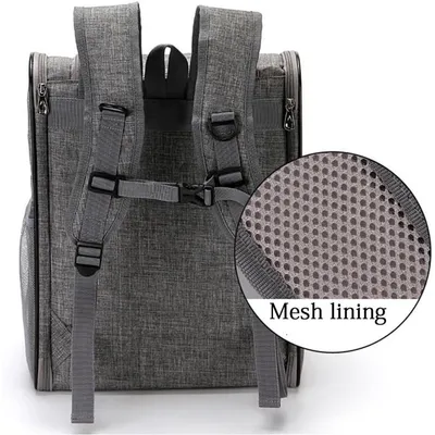 ZENITHMIND Transport pour Chat Respirant et Pliable