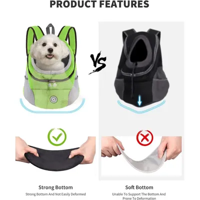 ZENITHMIND Pliable pour Chien de Voyage