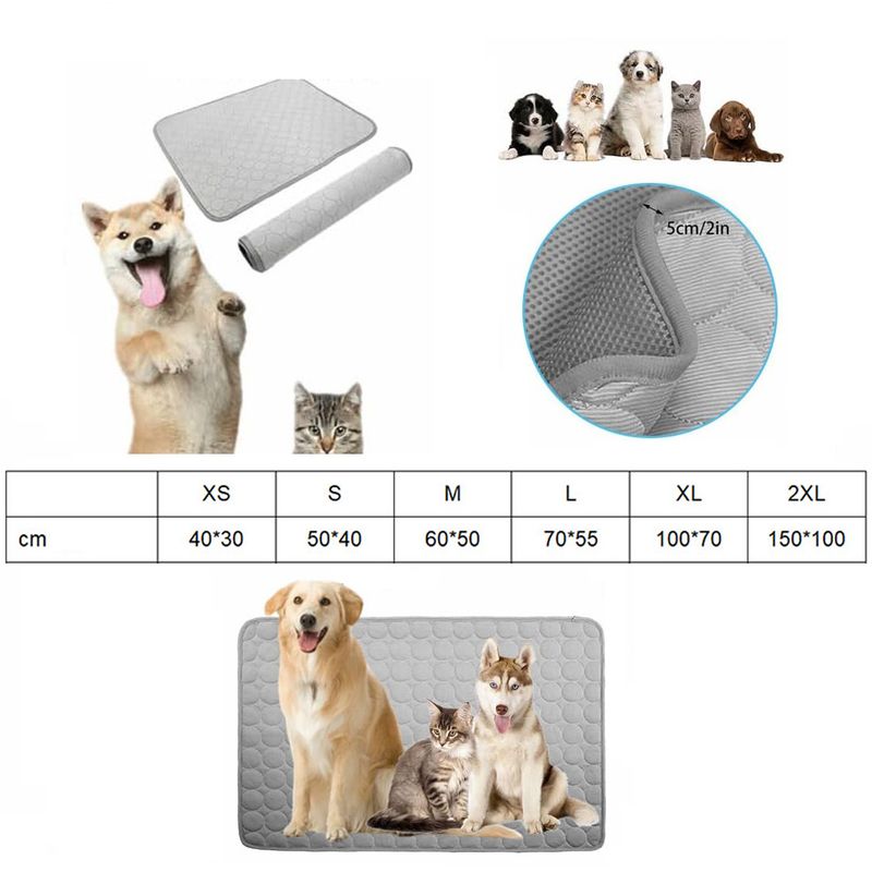 KPYTE Tapis rafraîchissant pour chats et chiens