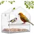 ZENITHMIND Mangeoire À Oiseaux De Fenêtre