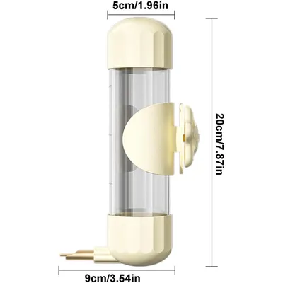 ZENITHMIND mangeoire automatique pour oiseaux de 200 ml