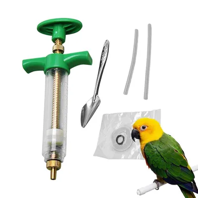 ZENITHMIND Seringue pour aliments pour jeunes oiseaux