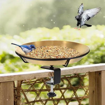 ZENITHMIND Bain d'oiseaux pour balustrade