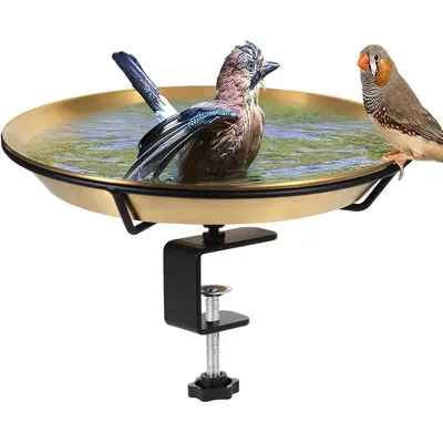 ZENITHMIND Bain d'oiseaux pour balustrade
