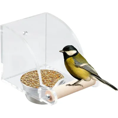 ZENITHMIND Mangeoire à oiseaux pour cage