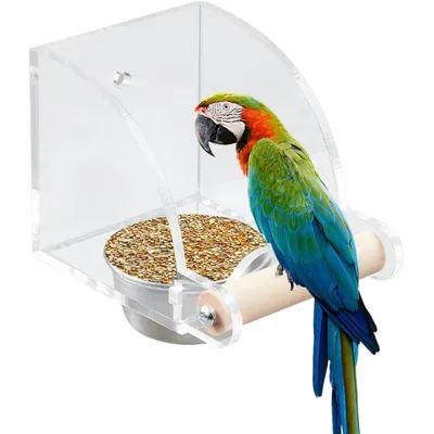 ZENITHMIND Mangeoire à oiseaux pour cage