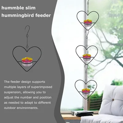 ZENITHMIND 3 x mangeoires d'eau d'extérieur pour colibris
