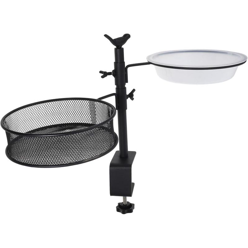 ZENITHMIND Bain d'oiseaux pour balustrade