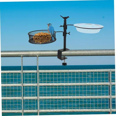 ZENITHMIND Bain d'oiseaux pour balustrade