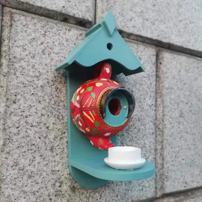 ZENITHMIND Abris d'oiseaux décoratifs colorés