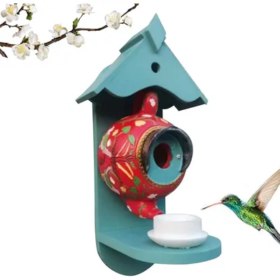 ZENITHMIND Abris d'oiseaux décoratifs colorés