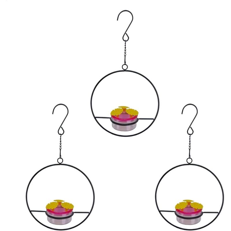 ZENITHMIND 3 x mangeoires d'eau d'extérieur pour colibris