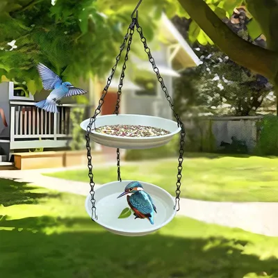 ZENITHMIND Mangeoire à eau à suspendre pour oiseaux