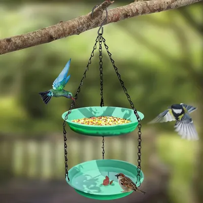 ZENITHMIND Mangeoire à eau à suspendre pour oiseaux