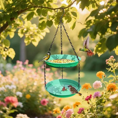 ZENITHMIND Mangeoire à eau à suspendre pour oiseaux