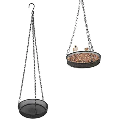 ZENITHMIND Baignoire à oiseaux à suspendre pour l'extérieur