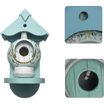 ZENITHMIND Abris d'oiseaux décoratifs colorés