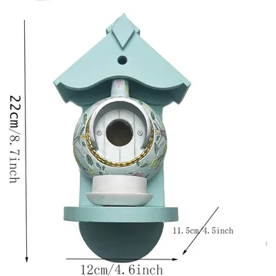 ZENITHMIND Abris d'oiseaux décoratifs colorés