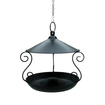 ZENITHMIND Mangeoire à Oiseaux Suspendue en Métal d'Extérieur ZENITHMIND Mangeoire à Oiseaux Suspendue en Métal d'Extérieur