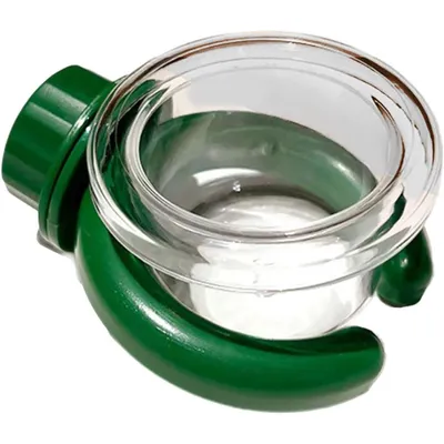 ZENITHMIND Gamelles pour cage à oiseaux vert