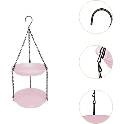 ZENITHMIND Mangeoire à eau à suspendre pour oiseaux