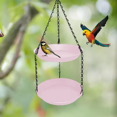 ZENITHMIND Mangeoire à eau à suspendre pour oiseaux