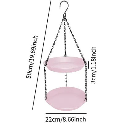 ZENITHMIND Mangeoire à eau à suspendre pour oiseaux