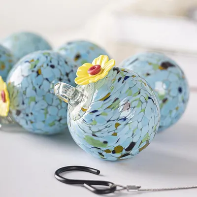 ZENITHMIND Mangeoire en verre pour colibri