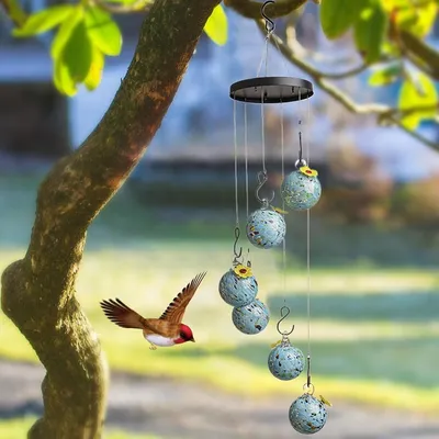 ZENITHMIND Mangeoire en verre pour colibri ZENITHMIND Mangeoire en verre pour colibri