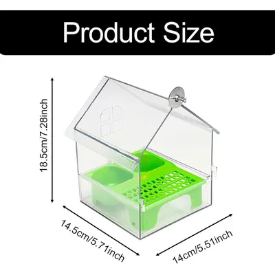 ZENITHMIND Mangeoire pour Cage à Oiseaux