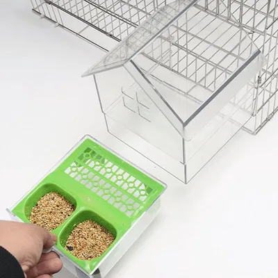 ZENITHMIND Mangeoire pour Cage à Oiseaux