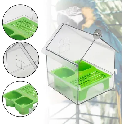 ZENITHMIND Mangeoire pour Cage à Oiseaux