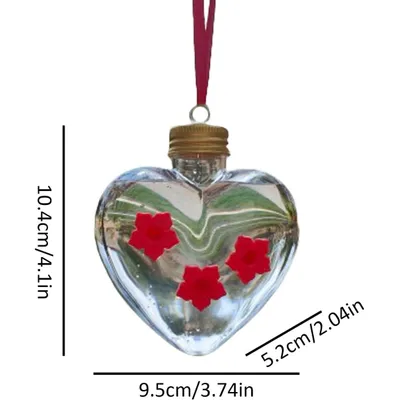 ZENITHMIND Mangeoire à colibris,10.5*9.5*5.2