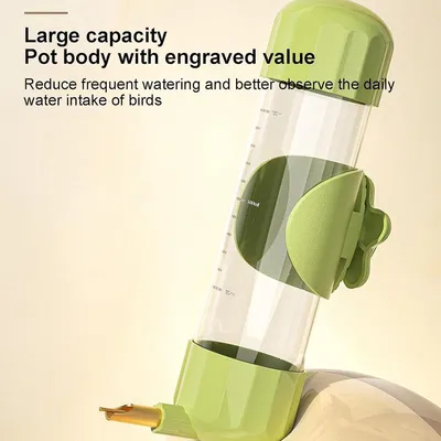 ZENITHMIND mangeoire automatique pour oiseaux de 200 ml